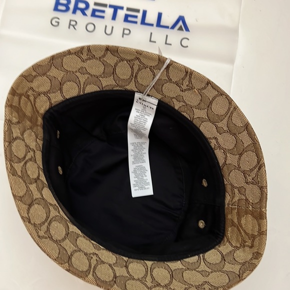 Coach New York Signature Reservable Bucket Hat one size - Picture 8 of 13